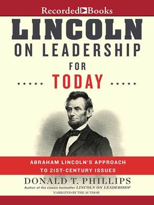 cover image of Lincoln on Leadership for Today